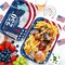 24 Count 250th Anniversary USA Paper Plates 13 x 9.5 inch Disposable American Flag Patriotic Party Snack Trays 4th of July Party Supplies for Independence Day Memorial Day Decoration